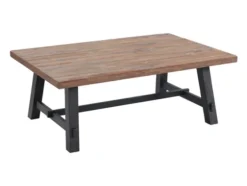 Natural Wood Sawhorse Coffee Table, 48X32 In.-Kirkland's Home Cheap