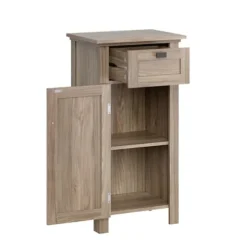 Natural Wood Single Door Cabinet-Kirkland's Home New