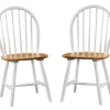 Natural Wooden Dining Chairs, Set Of 2-Kirkland's Home Fashion