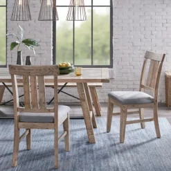 Natural Wooden Sonoma Dining Chairs, Set Of 2-Kirkland's Home Best Sale