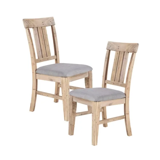 Natural Wooden Sonoma Dining Chairs, Set Of 2-Kirkland's Home Best Sale