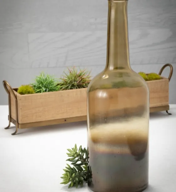 Natural Wooden Tray With Metal Handles-Kirkland's Home Outlet