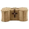 Natural Woven Bone Shaped Basket, 17 In.-Kirkland's Home Sale