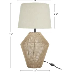 Natural Woven Jute Urn Table Lamp-Kirkland's Home Best Sale