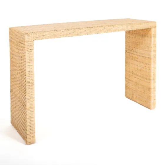 Natural Woven Rat Console Table-Kirkland's Home Best