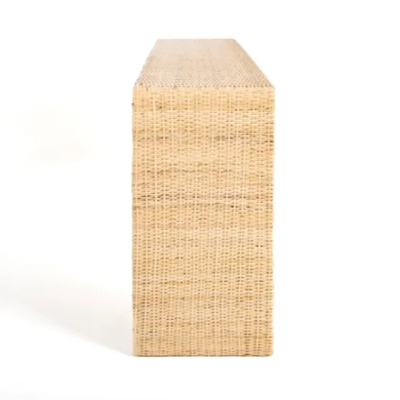 Natural Woven Rat Console Table-Kirkland's Home Best