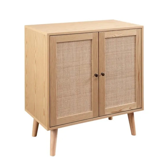 Natural Woven Rat Front Cabinet-Kirkland's Home Shop