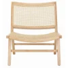 Natural Woven Rat Low-Slung Accent Chair-Kirkland's Home New