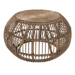 Natural Woven Rat Round Coffee Table-Kirkland's Home Best