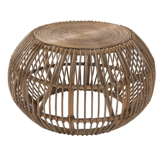 Natural Woven Rat Round Coffee Table-Kirkland's Home Best