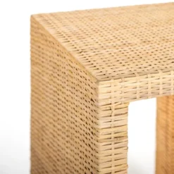 Natural Woven Rat Side Table-Kirkland's Home Best