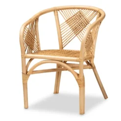Natural Woven Rat X-Back Dining Chair-Kirkland's Home Best Sale