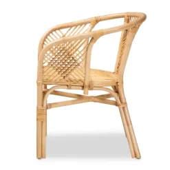 Natural Woven Rat X-Back Dining Chair-Kirkland's Home Best Sale