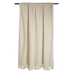 Natural Woven Zig Zag Throw-Kirkland's Home Flash Sale