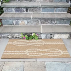 Nautical Rope Indoor/Outdoor Area Rug, 2X3-Kirkland's Home Cheap