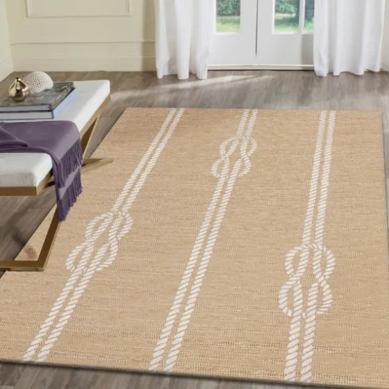 Nautical Rope Indoor/Outdoor Area Rug, 2X3-Kirkland's Home Cheap