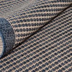 Navy Adelaide Woven Outdoor Area Rug, 6X9-Kirkland's Home Cheap
