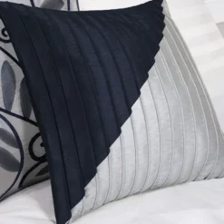 Navy Amador 7-Pc. Queen Comforter Set-Kirkland's Home Outlet