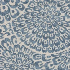 Navy And Cream Floral Parsons Chairs, Set Of 2-Kirkland's Home Discount