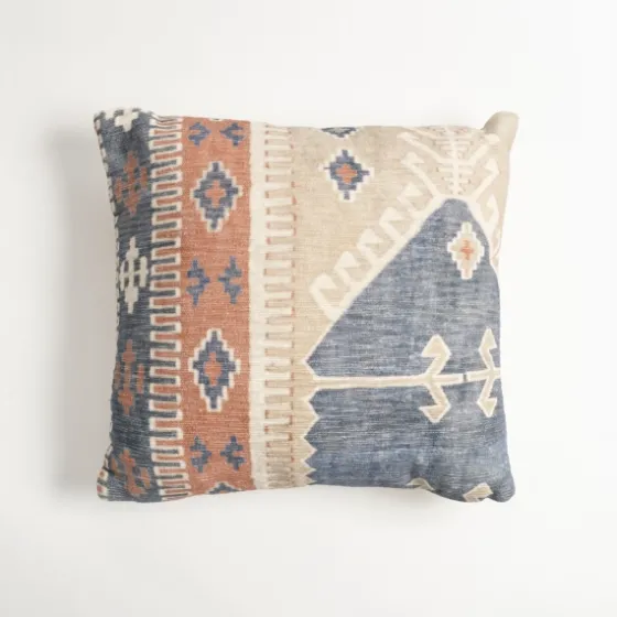 Navy And Rust Vintage Bahiti Throw Pillow-Kirkland's Home Shop