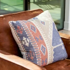 Navy And Rust Vintage Bahiti Throw Pillow-Kirkland's Home Shop