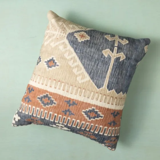 Navy And Rust Vintage Bahiti Throw Pillow-Kirkland's Home Shop