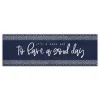 Navy And White Good Day Canvas Art Print-Kirkland's Home New