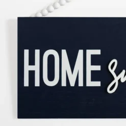 Navy Beaded Home Sweet Home Wall Plaque-Kirkland's Home Sale