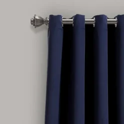 Navy Blackout Curtain Panel Set, 108 In.-Kirkland's Home Outlet