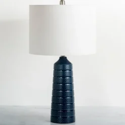 Navy Blue Piper Table Lamp-Kirkland's Home Flash Sale