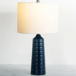 Navy Blue Piper Table Lamp-Kirkland's Home Flash Sale