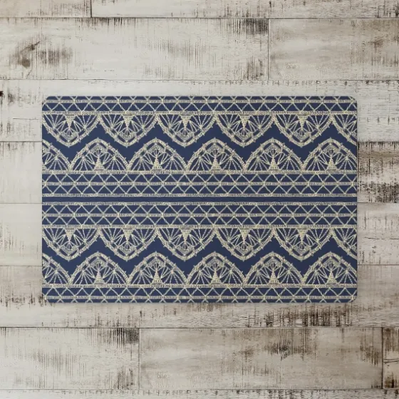 Navy Boho Lace Pattern Floor Mat-Kirkland's Home Best Sale