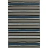 Navy Bold Stripe Indoor/Outdoor Area Rug, 5X7-Kirkland's Home Hot