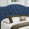 Navy Bryne Button Tufted Full/Queen Headboard-Kirkland's Home Best Sale
