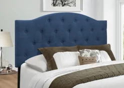Navy Bryne Button Tufted Full/Queen Headboard-Kirkland's Home Best Sale