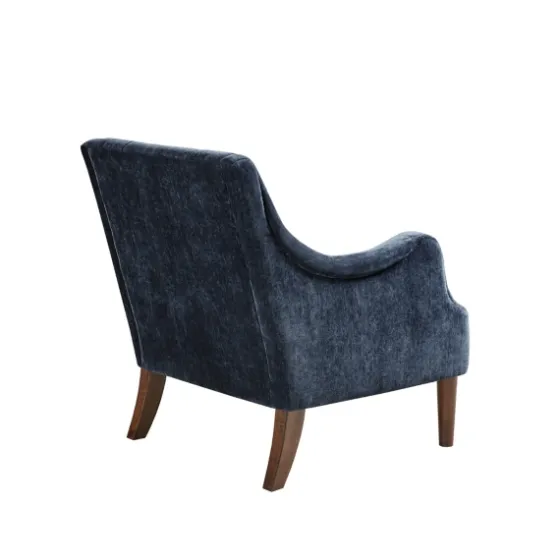 Navy Button Tufted Accent Chair-Kirkland's Home Outlet