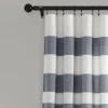 Navy Cape Cod Stripe Curtain Panel Set, 95 In.-Kirkland's Home Sale