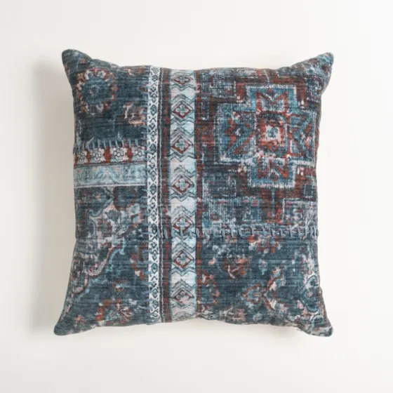 Navy Carissima Vintage Print Pillow-Kirkland's Home Best Sale