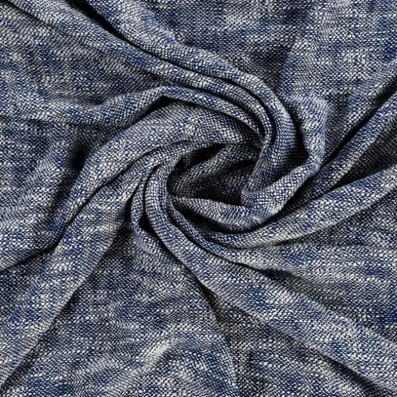 Navy Chambray Fringe Throw-Kirkland's Home Sale