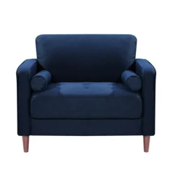 Navy Chelsea Modern Accent Chair-Kirkland's Home Discount