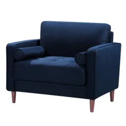 Navy Chelsea Modern Accent Chair-Kirkland's Home Discount