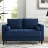 Navy Chelsea Modern Loveseat-Kirkland's Home Fashion