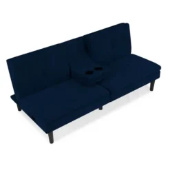Navy Console Usb Port Convertible Sofa-Kirkland's Home New