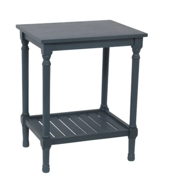 Navy Crate Shelf Side Table-Kirkland's Home Store