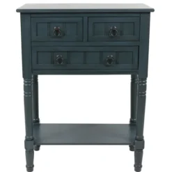 Navy 3-Drawer Console Table-Kirkland's Home Clearance