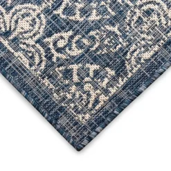Navy Embellished Indoor/Outdoor Area Rug, 6X9-Kirkland's Home New