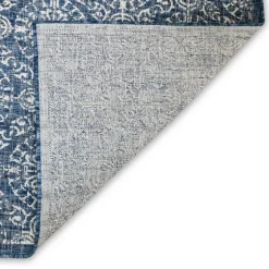 Navy Embellished Indoor/Outdoor Area Rug, 7X7-Kirkland's Home Best Sale