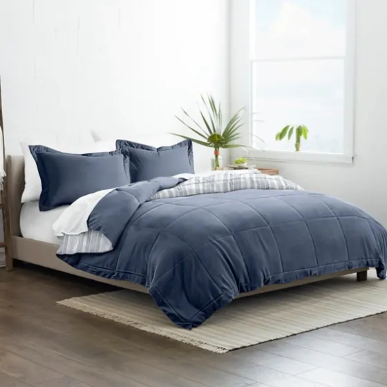 Navy Farmhouse Dreams Queen 3-Pc. Comforter Set-Kirkland's Home Hot