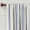 Navy Farmhouse Stripe Curtain Panels, Set Of 2-Kirkland's Home Store