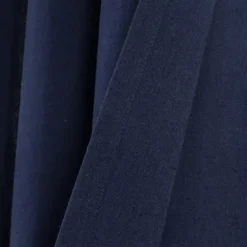 Navy Faux Linen Curtain Panel Set, 84 In.-Kirkland's Home Hot